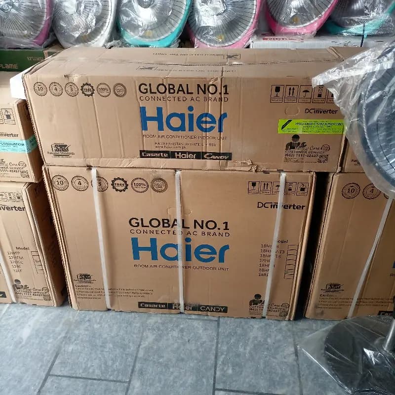 Haier Inverter AC 1.5 Ton 18HFCS White